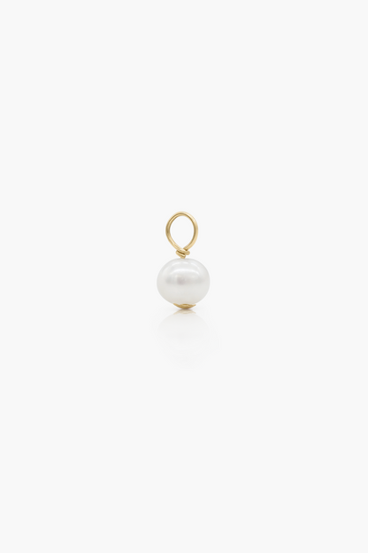 single pearl charm