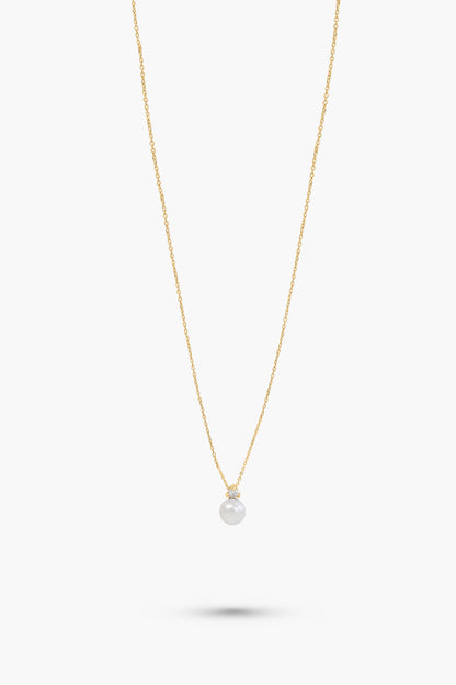 diamond pearl necklace